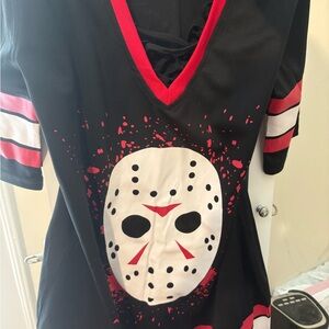 Spirit Black and Red Hockey Mask Dress
